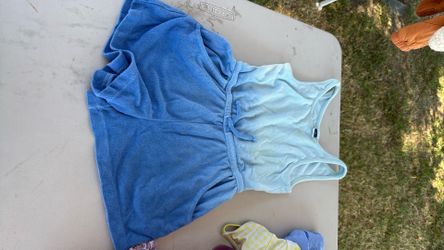 Girls Terry Cloth pool cover ups