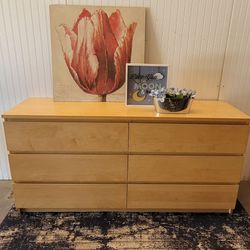 6 DRAWER DRESSER