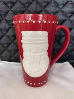 Hallmark Snowman Tall Mug