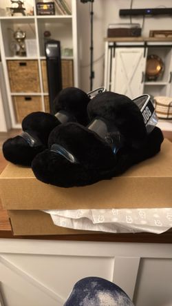 Brand New Black UGG Slippers
