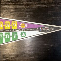 Los Angeles Lakers 2010 Finals Jersey Logo Pennant 