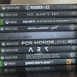 Xbox One Console games disks (make offers)