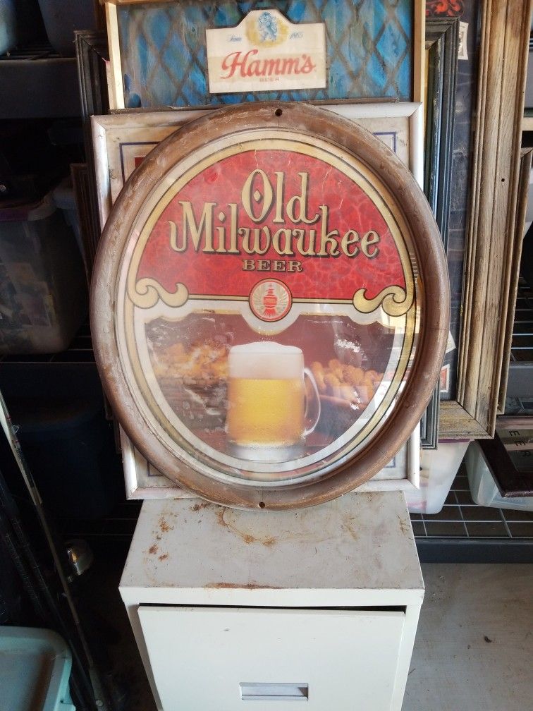 Old Beer Mirror
