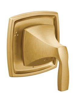 Moen Voss Brushed Gold Diverter 3-Function Shower Transfer Valve Trim Kit, Valve Required, T4612BG