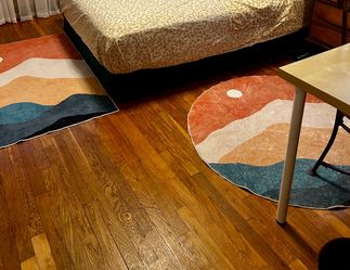 Boho rugs x3 these and a sunset rectangle