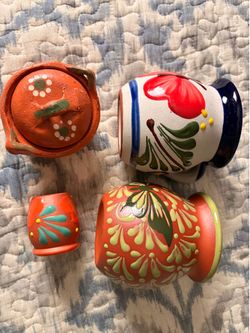 Mexican Clay Mugs