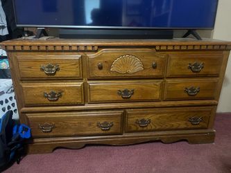 Solid Long dresser