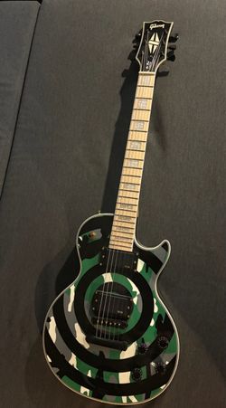 Wylde Gibson Les Paul electric guitar replica