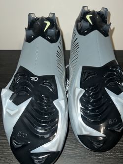 Nike Vapor Edge 360 VC Football Cleats Smoke Gray Volt  display picture 1