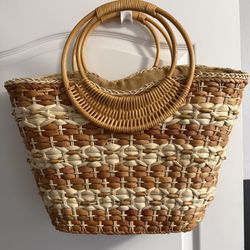 New Straw Purse 