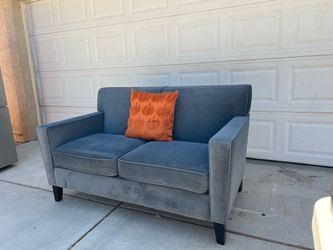 Blue Velvet Living Spaces Loveseat!