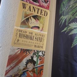 3D Posters One Piece & Demond Slayer 