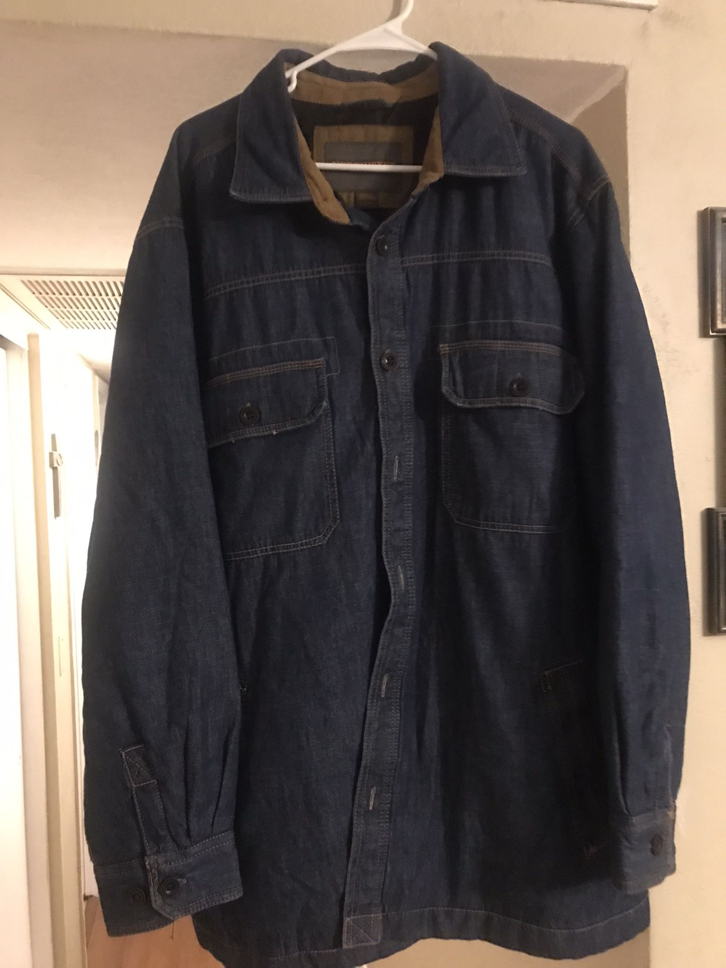 Men’s New XXL Denim Jacket 