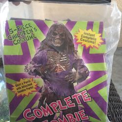 Kid’s Halloween Zombie costume size large 12-14