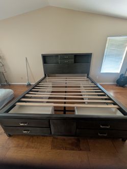 Ashley's Furniture Storage Cal King bedframe