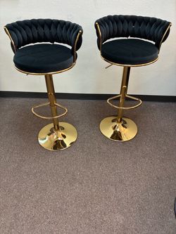 2 Pc Swivel Bar Stools