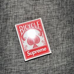 Supreme X Bicycle Mini Deck Of Playing Cards New FW21