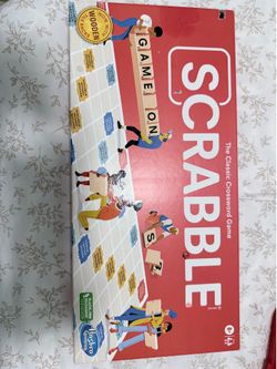 Scrabble board game