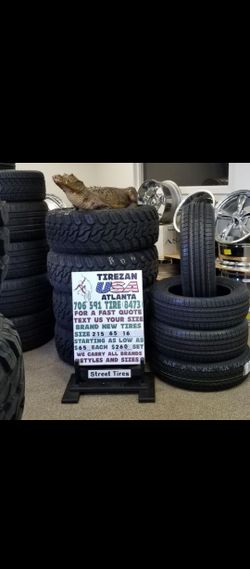 BRAND NEW TIRE TIRES 215 65 16 $65 EACH $260 SET