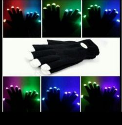 Ligh changing gloves