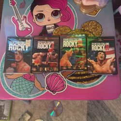 Rocky DVDs 