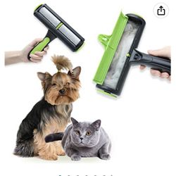 Pet Hair Remover for Couch, Reusable Dog Cat Hair Remover Roller Brush for Clothes, Bedding, Non-Slip Handle Grip for Comfort Remove Experience Thumbnail