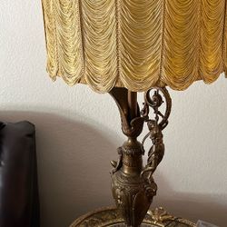 Antique Brass Lamps From Vienna Austria