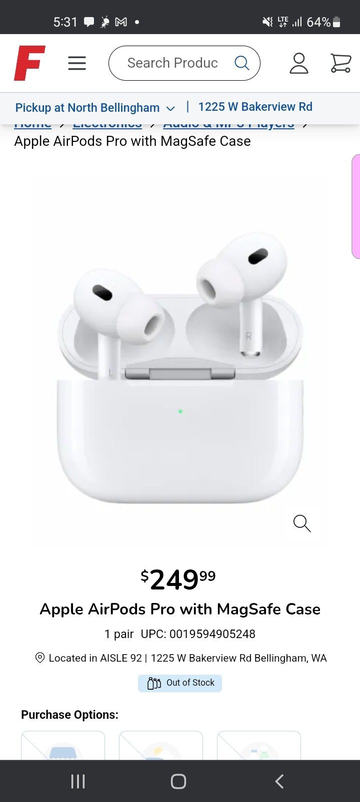Apple Airpod Pros 4th Gen.