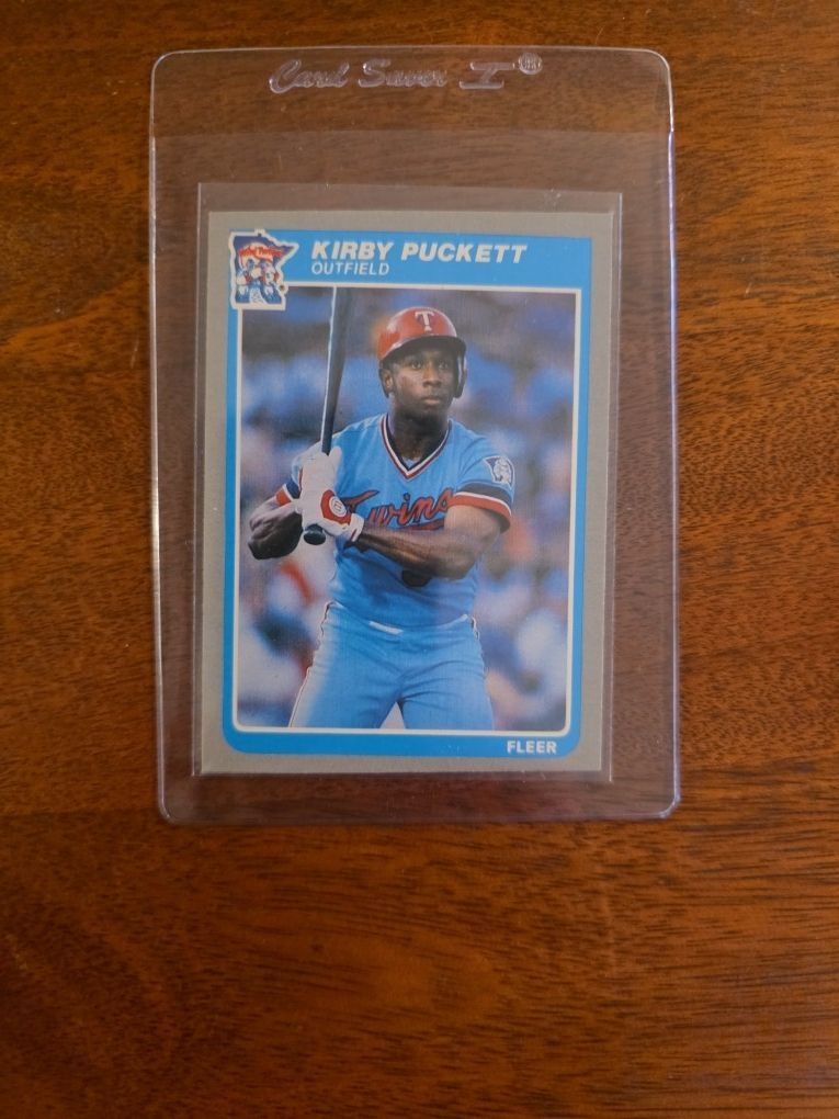 1985 Fleer Kirby Puckett Rookie