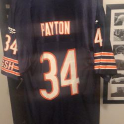 Walter Payton Jersey Mens Large
