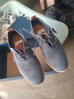 Cole haan gray dress shoes