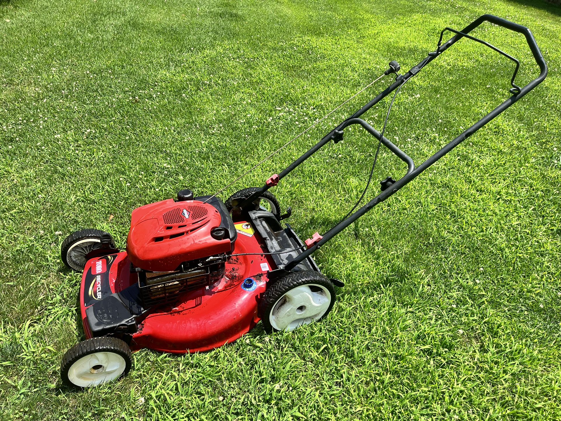Toro Recycler Push Lawnmower NO BAG NOT SELF PROPELLED 