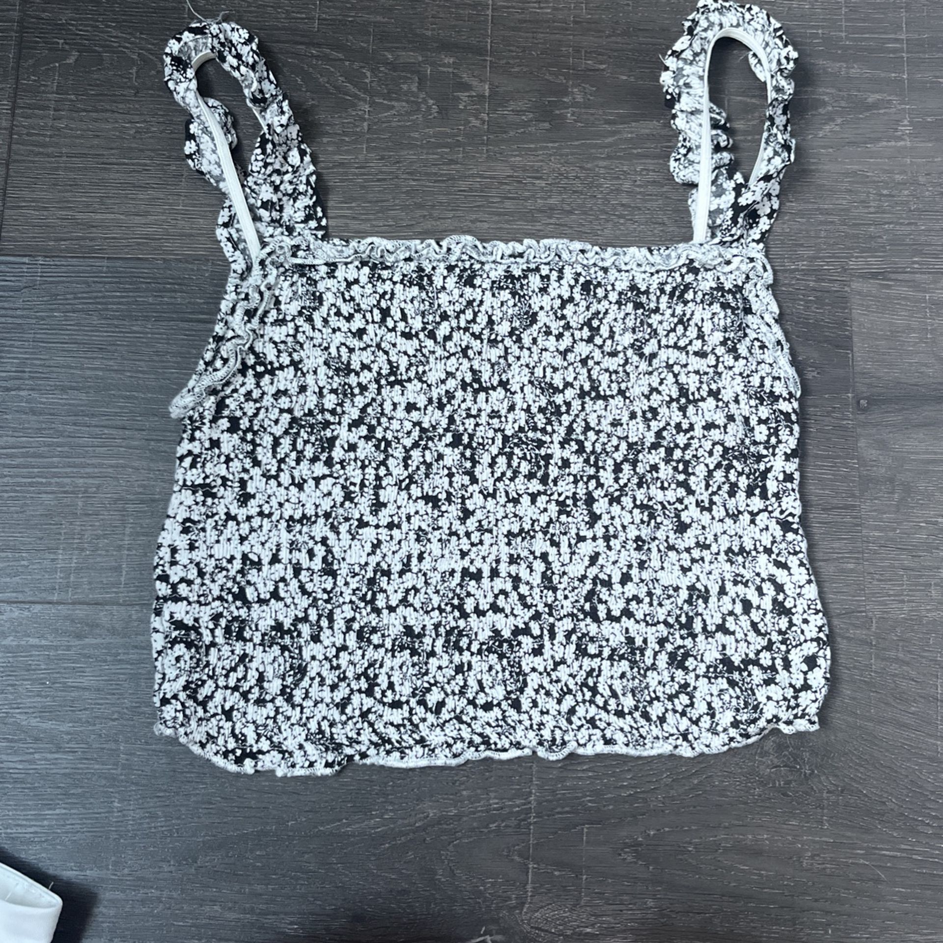 Kiwi & Punch Floral Crop Top