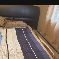 Frame Bed With Single Mattress 