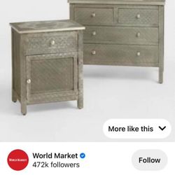 Kiran World Market Dresser + Nightstand