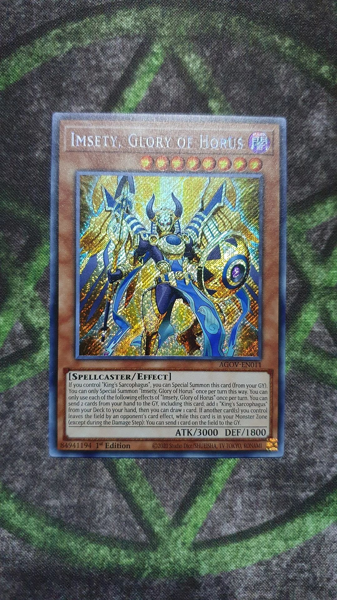 Imsety, Glory Of Horus 