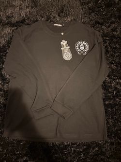 Chrome Hearts Black Long Sleeve T-Shirt