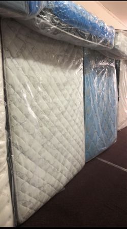 Queen Mattress Set Firm Colorful New 