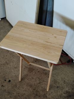 foldable wooden table