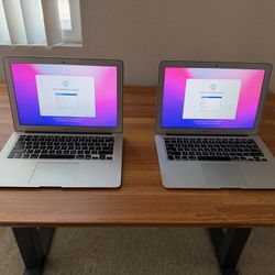 (2) Apple MacBook Air 13” Laptops — Fully functional & Ready to use