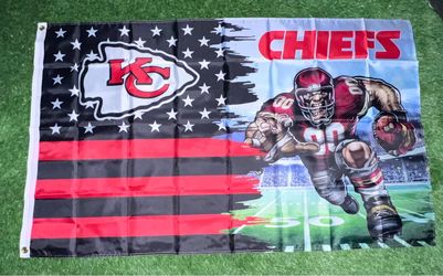 Kansas City Chiefs flag size 5’x3’