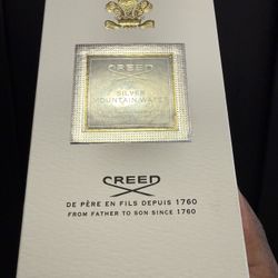 Men’s Cologne CREED SILVER MOUNTAIN WATER 3.3oz EDP