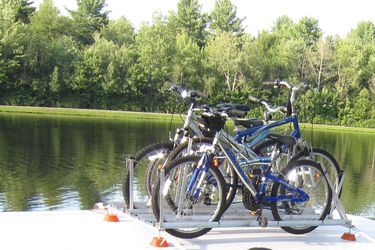 Bike Rack for pop up camper Trailor -holds4 Bikes