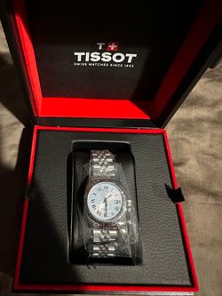 Tissot Ballade 30mm Womens Swiss Watch with Light Blue Dial