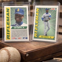 Ken Griffey Jr. – 1991 Score “Rifleman” Baseball Card