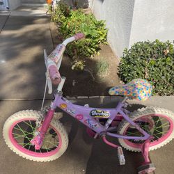 Dynacraft Shopkins 16-inch Girls BMX Bike for Age Group 5-7 Years, With Training Wheels 