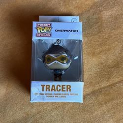 Tracer - Overwatch Funko Pop Mini Keychai