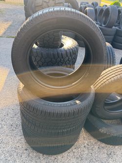 4 llantas 245/55r19 dela Michelin 95% de vida por $380