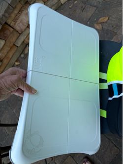 Wii fitness balance board and extras
