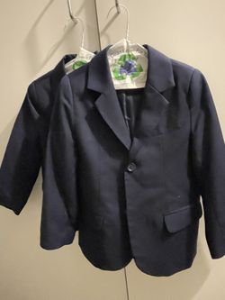 Toddler Boys Navy blue Suit Jackets